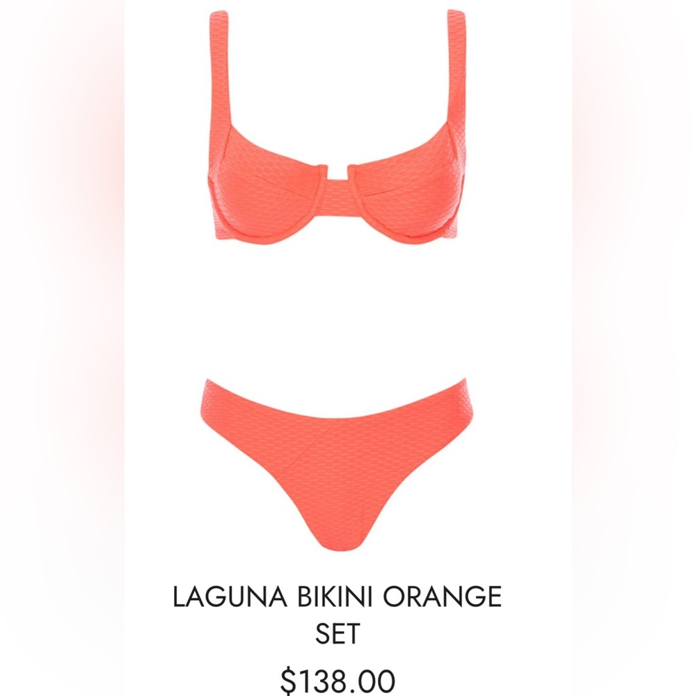 Vetchy Laguna Orange Bikini Set
